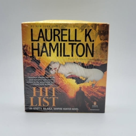 Laurell K. Hamilton Anita Blake Hit List Audio Book CD - Picture 5 of 5